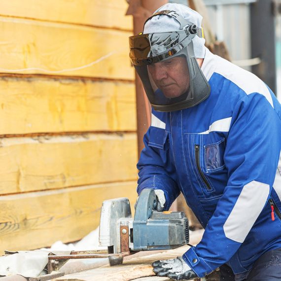 Щиток защитный лицевой РОСОМЗ НБТ2 СТАЛЬ Profi с экраном из стальной сетки, арт.423436