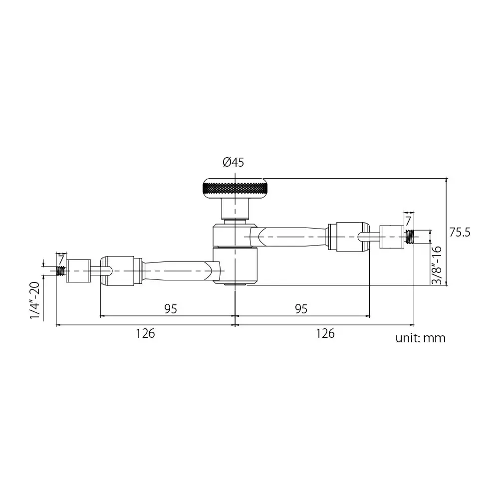 Кронштейн KUPO KCP-110 10 ROCK'S ARM