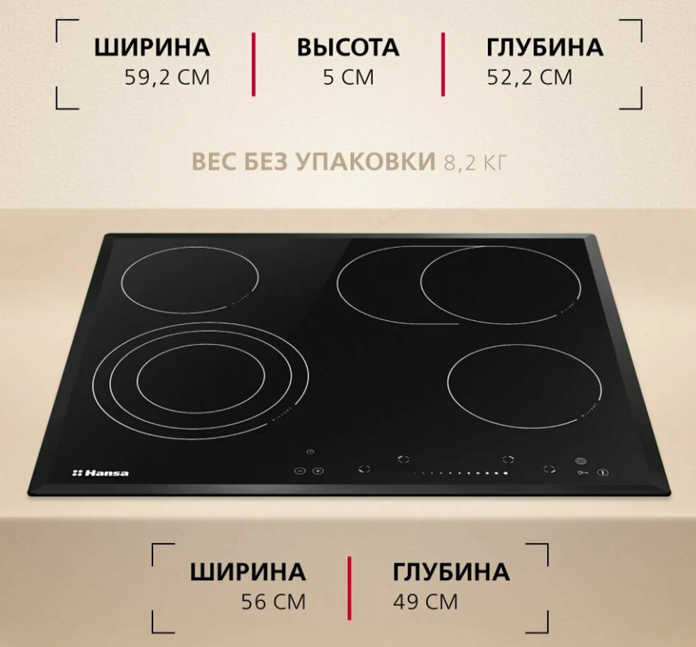 Электрическая панель Hansa BHC66906