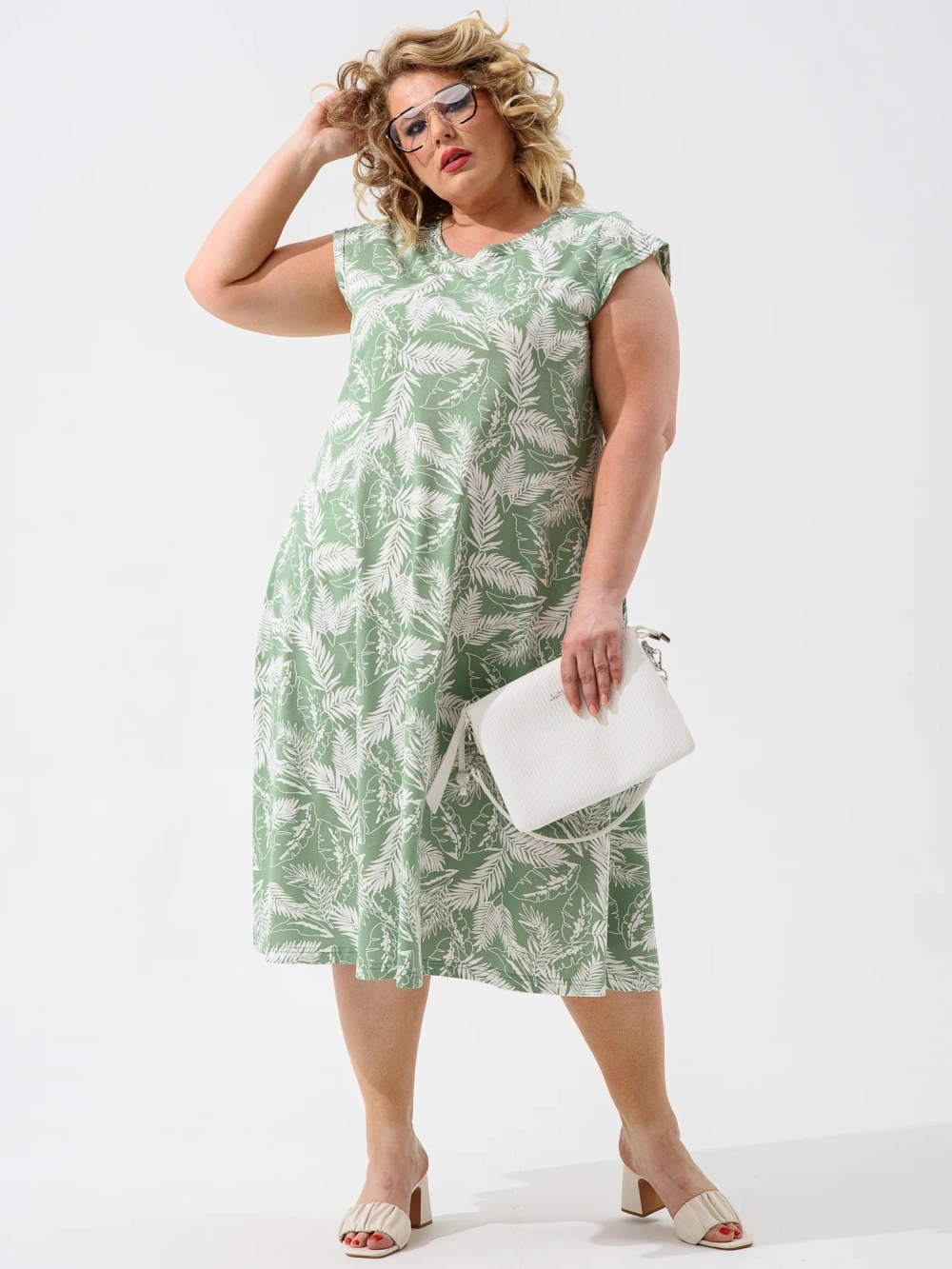 Платье женское "Розовое лето"