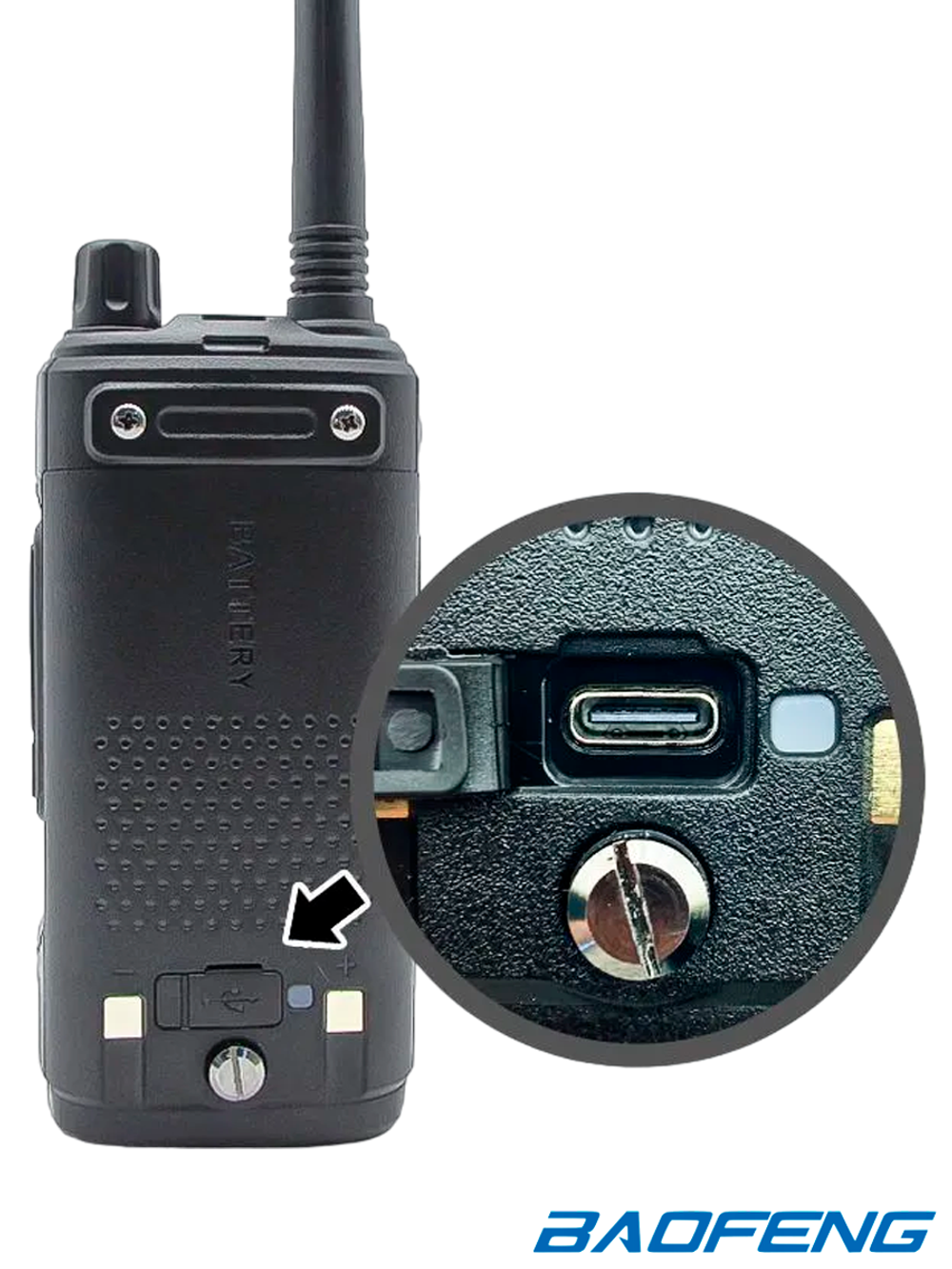 Рация Baofeng UV-17 Pro-L 10W. Чёрный