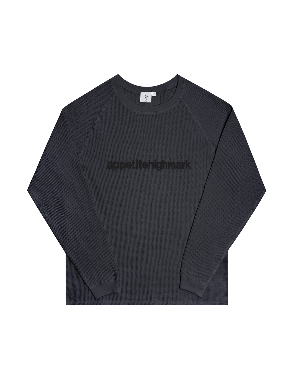 Лонгслив Appetite Waffle Longsleeve "Graphite"