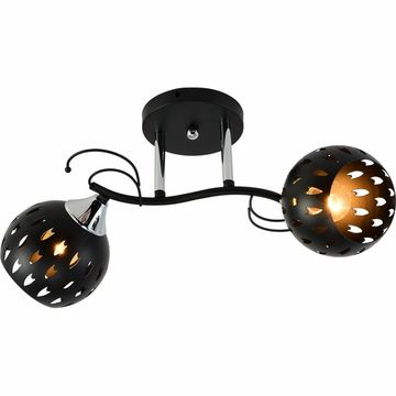 Люстра потолочная Reluce E27 01314-0.3-02 BK+CR