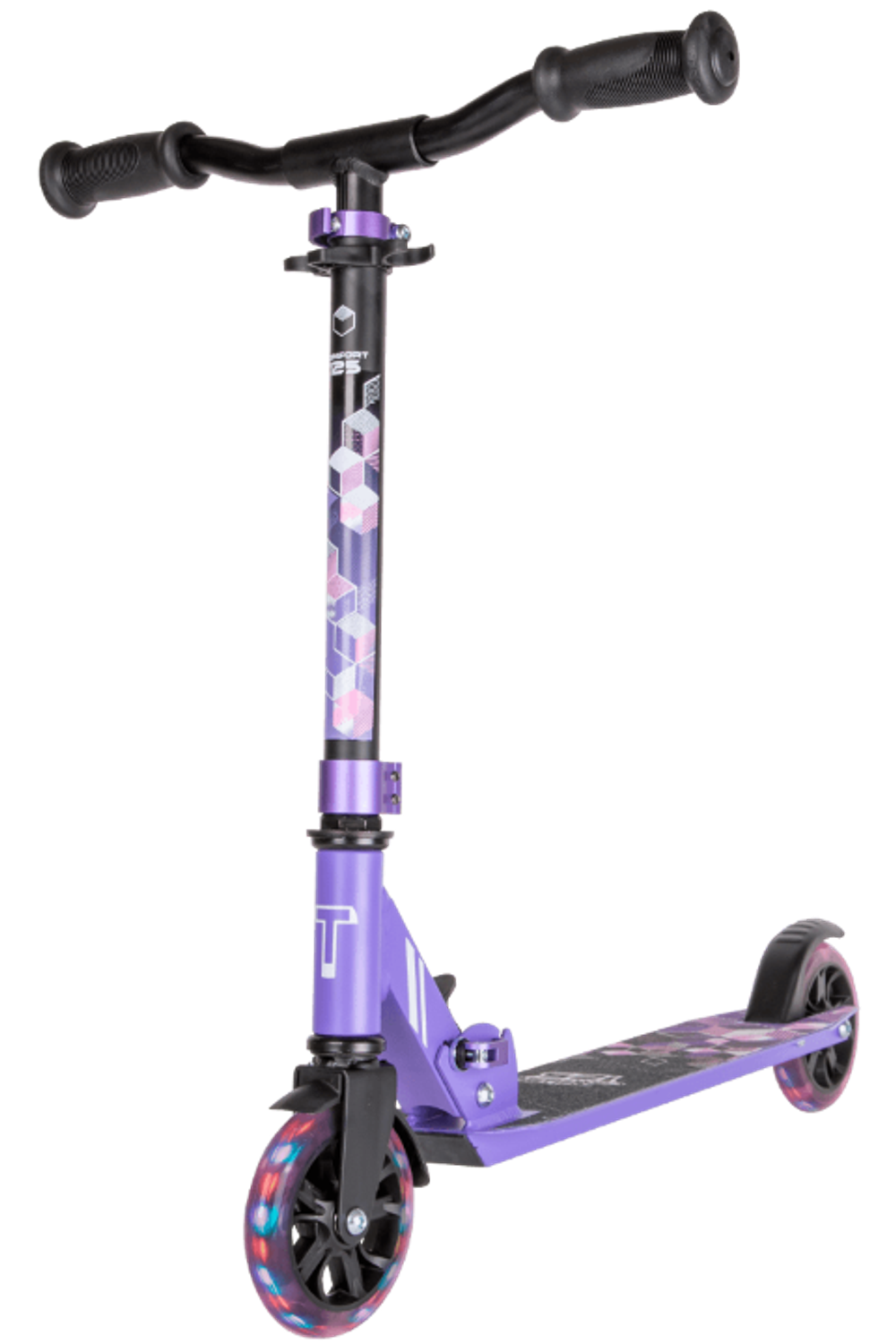 Самокат TECH TEAM COMFORT 125R purple 2022