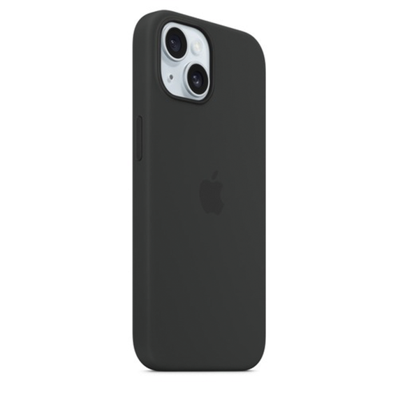 Чехол Apple iPhone 15 Silicone Case with MagSafe Black