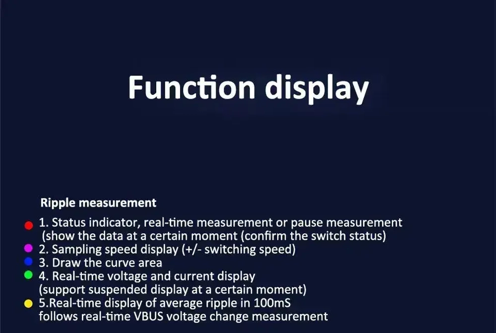 Многофункциональный USB-тестер