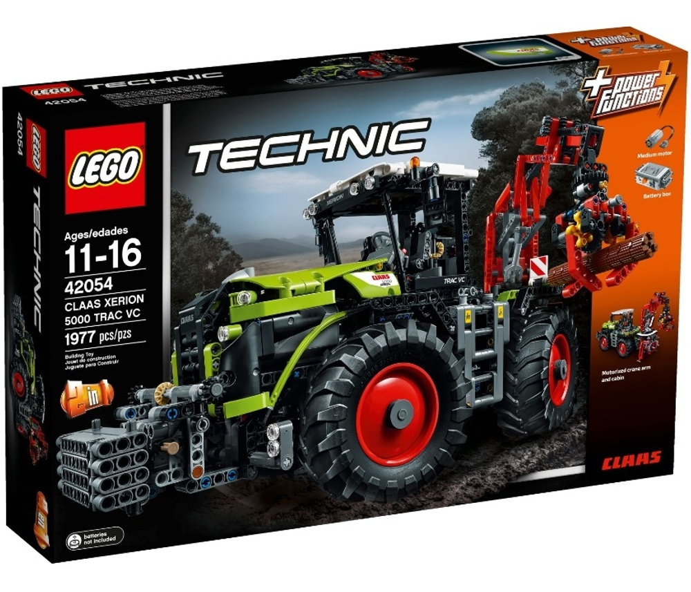 LEGO Technic: Claas Xerion 5000 Trac VC 42054 — Claas Xerion 5000 Trac VC — Лего Техник