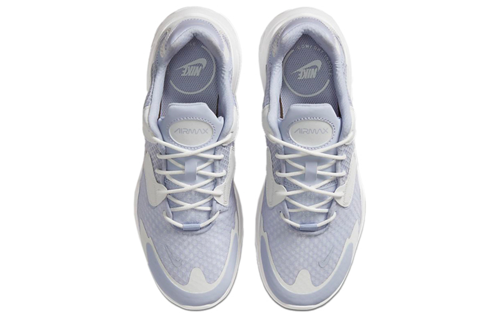 Nike Air Max 2X low-cut running shoes women's blue and white