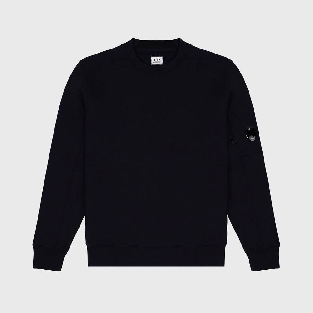 Свитшот C. P. Company Diagonal Raised Fleece Total Eclipse
