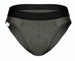 Темно-серые бамбуковые трусы-брифы (Размер: S) (Цвет: темно-серый)