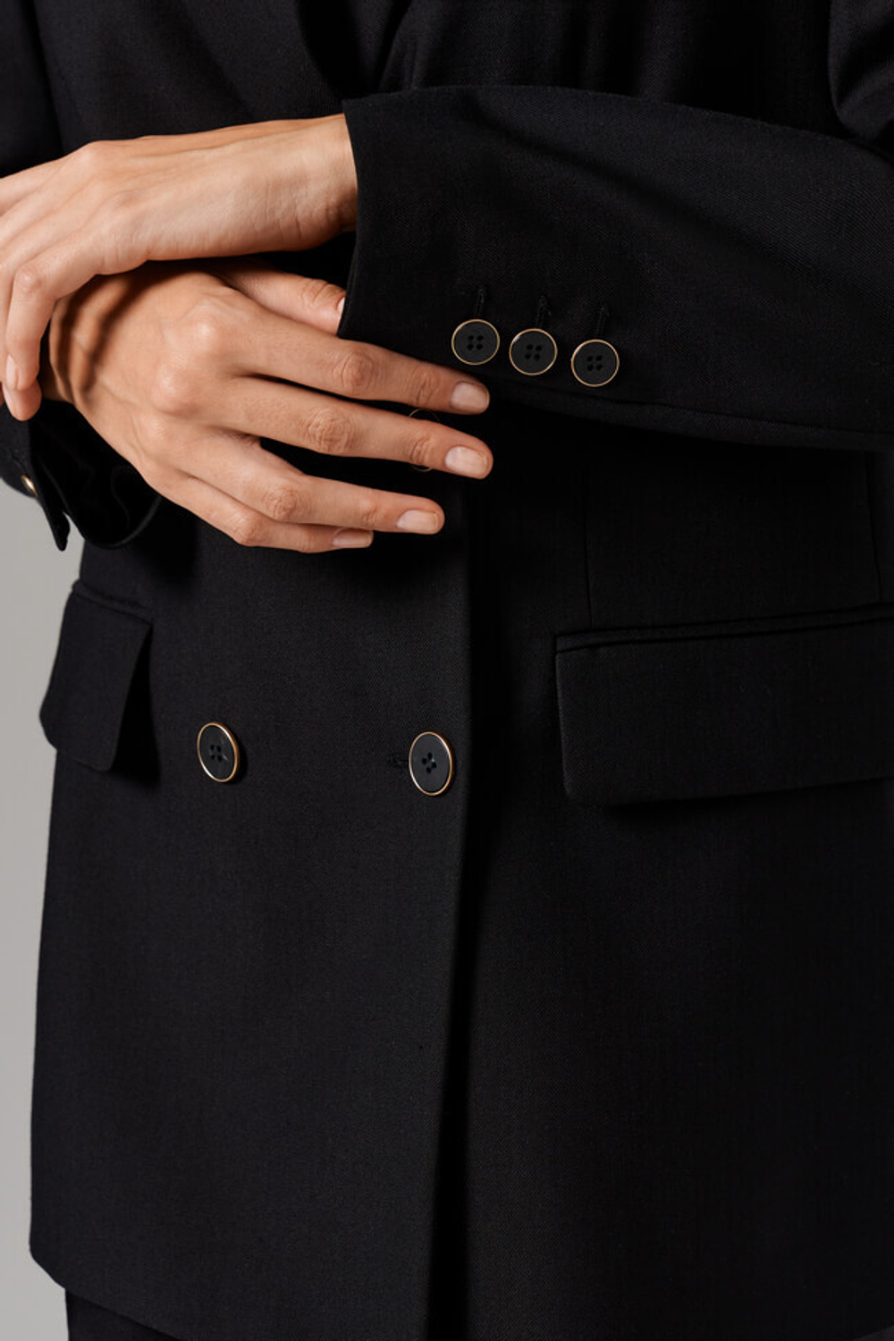 1907 Жакет женский (черный)