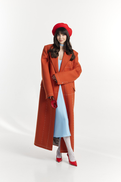 ПРЕДЗАКАЗ Платье полусолнце AFTER BLUE