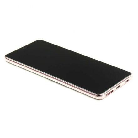 Samsung Galaxy S21 5G (SM-G991B) - Дисплейный модуль в сборе с тачскрином (в рамке) (ORIG-SP)