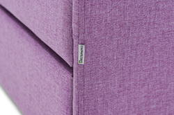 Детская мягкая кровать с ящиком Бельмарко Letmo черничный мусс рогожка