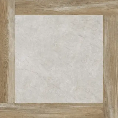 Керамогранит Alma Ceramica GFU04RIC47R Ricci 60x60 бежевый / коричневый / серый сахарный под дерево / бетон / цемент