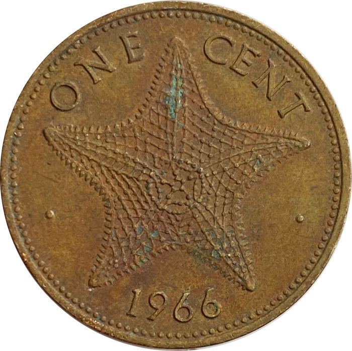1 цент 1966 Багамские острова