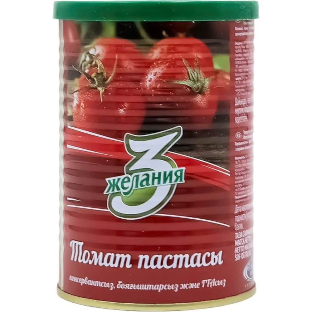 Томатная паста 3 желания 400 гр ж/б