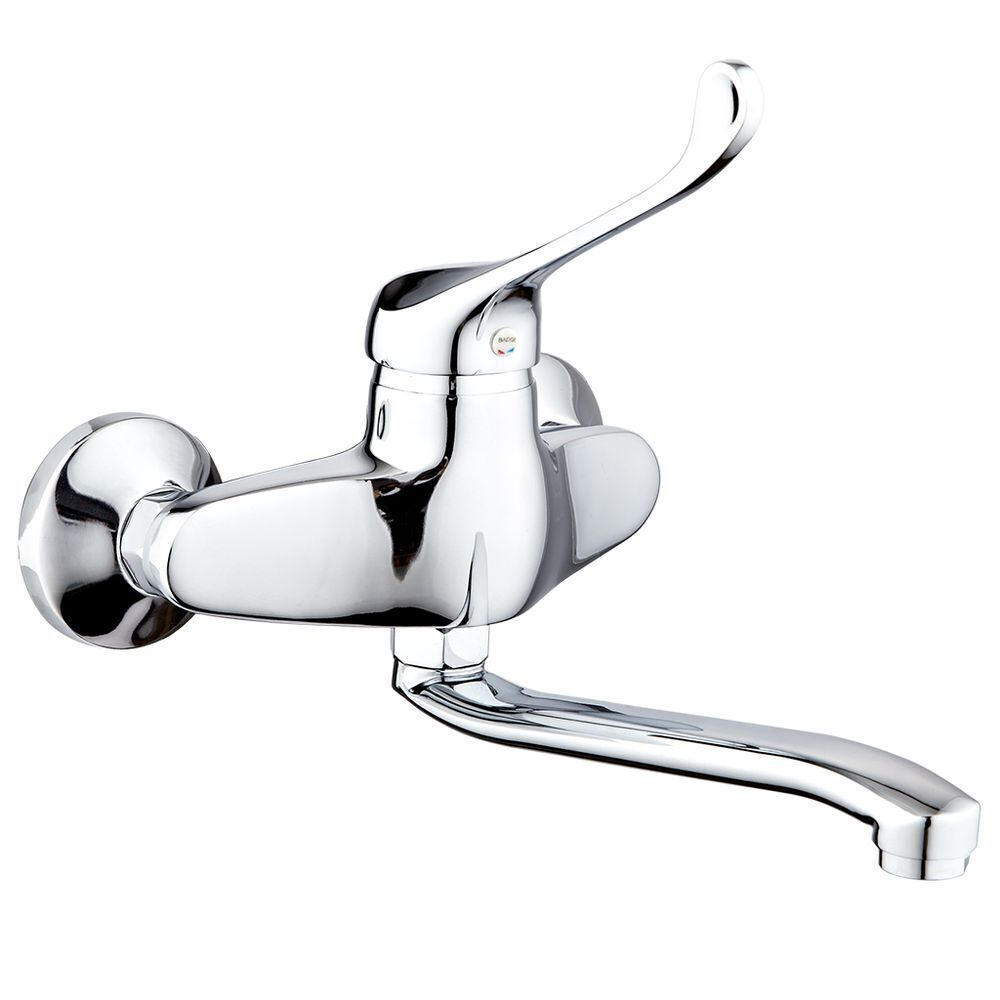 Смеситель для кухни, РМС, с картриджем, локтевой, хром, SL42-005