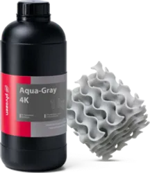 Фотография — Фотополимер Phrozen Aqua Gray 4K, серый (1 кг)