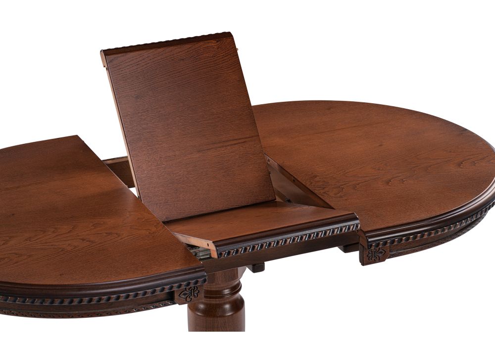 Деревянный стол Аллофан 100(130)х81х77 орех миланский