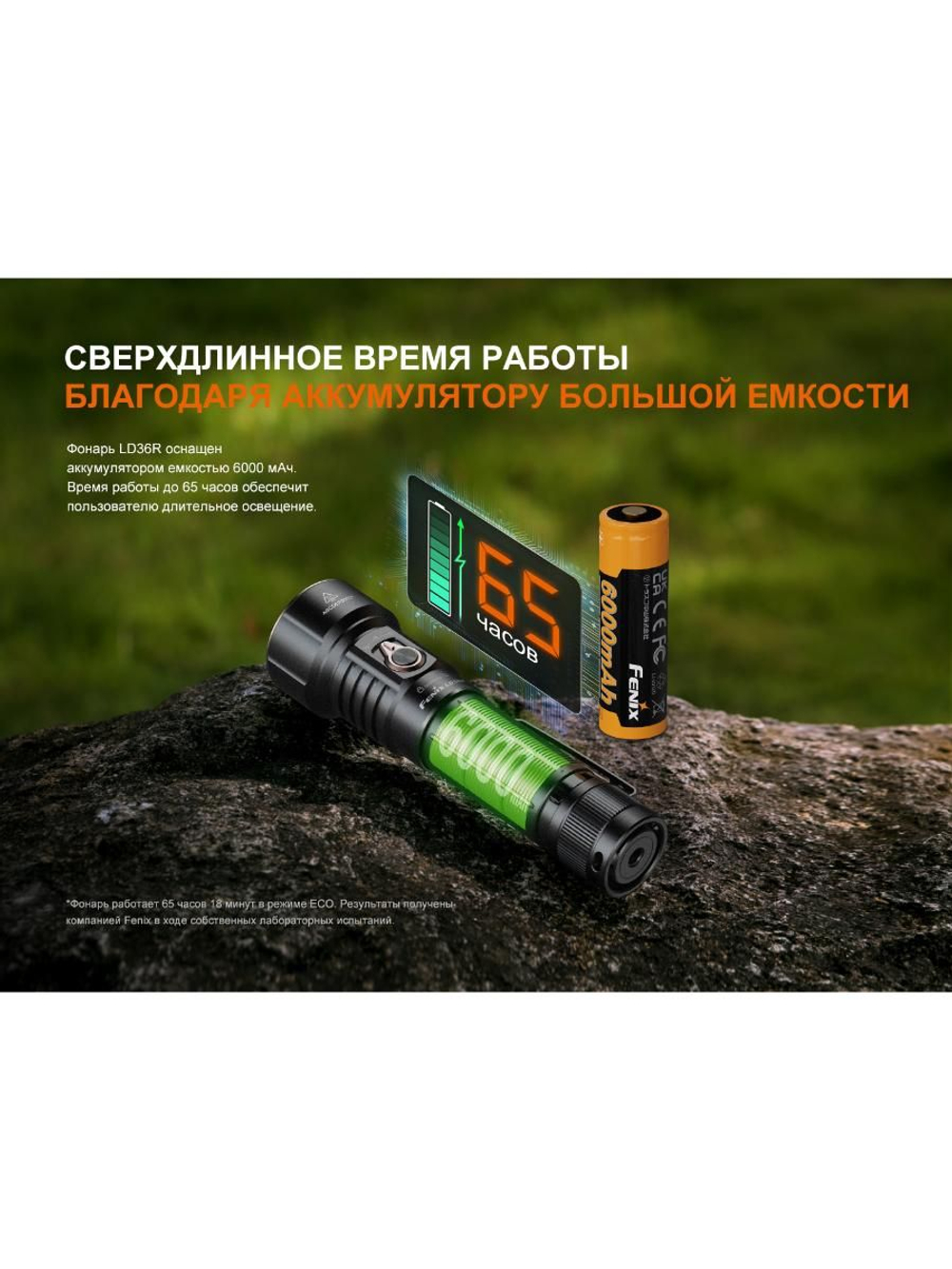 Фонарь Fenix LD36R красный камуфляж RGB с диффузором