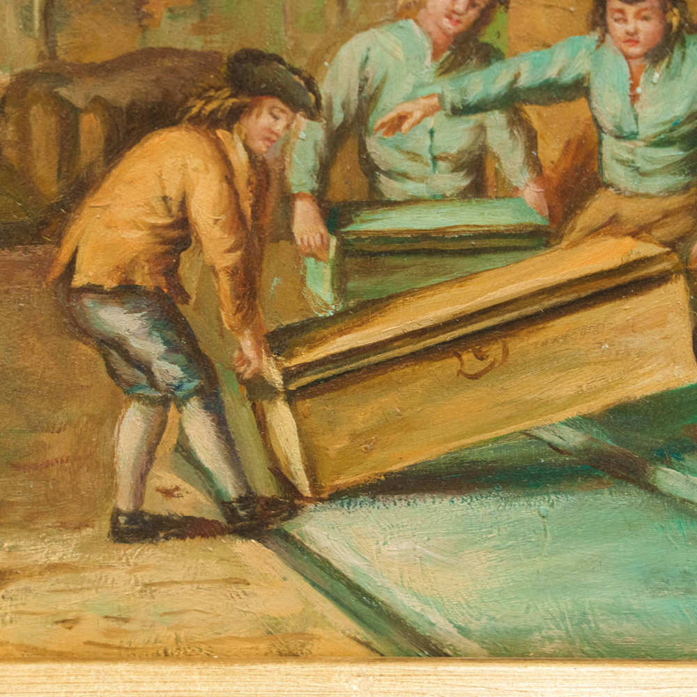 «Сцена старого города»