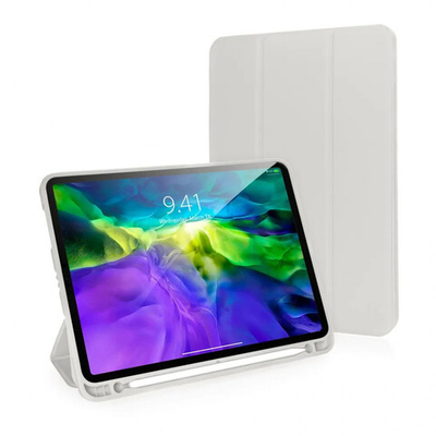 Чехол Gurdini Milano для iPad Pro 13 M4 с отсеком для стилуса (pen slot) (Бежевый)