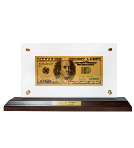 Gold Leaf HB-079 «Банкнота 100 USD (доллар) США»