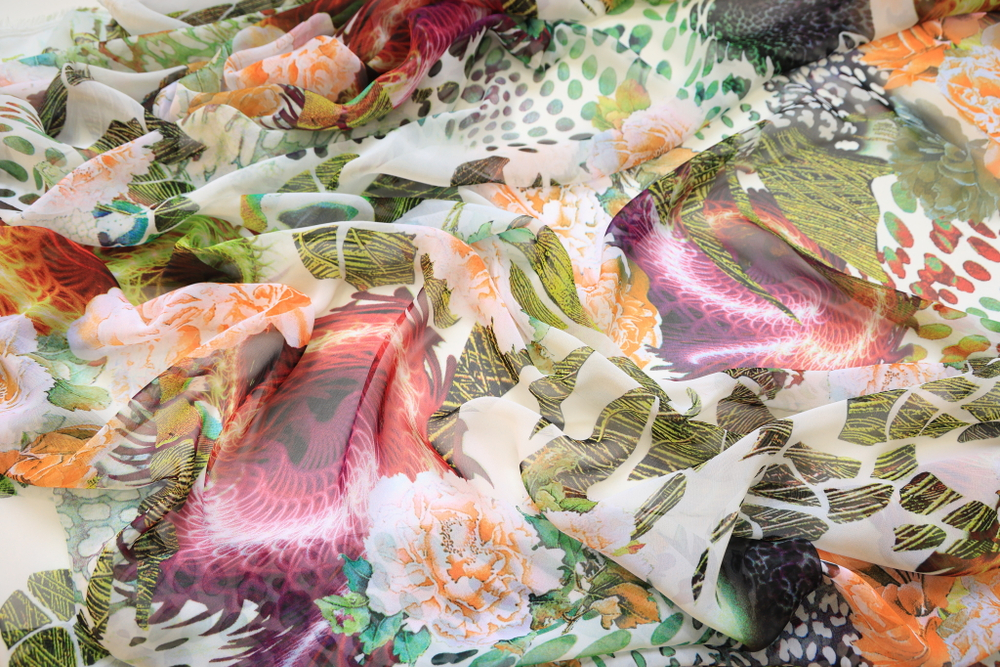 Шифон набивной