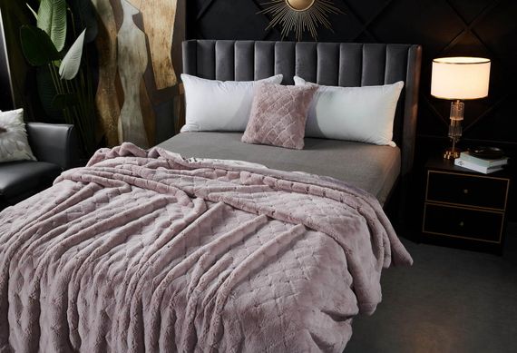 Бернард (пудра) Покрывало 160х220