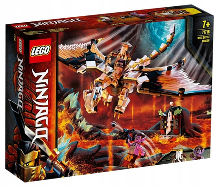 Конструктор LEGO NINJAGO 71718 Боевой дракон Мастера Ву