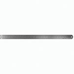 Линейка металлическая 50 см, BRAUBERG, европодвес, 210310