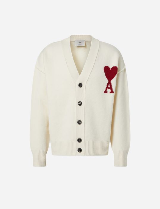 AMI PARIS Wool Cardigan 