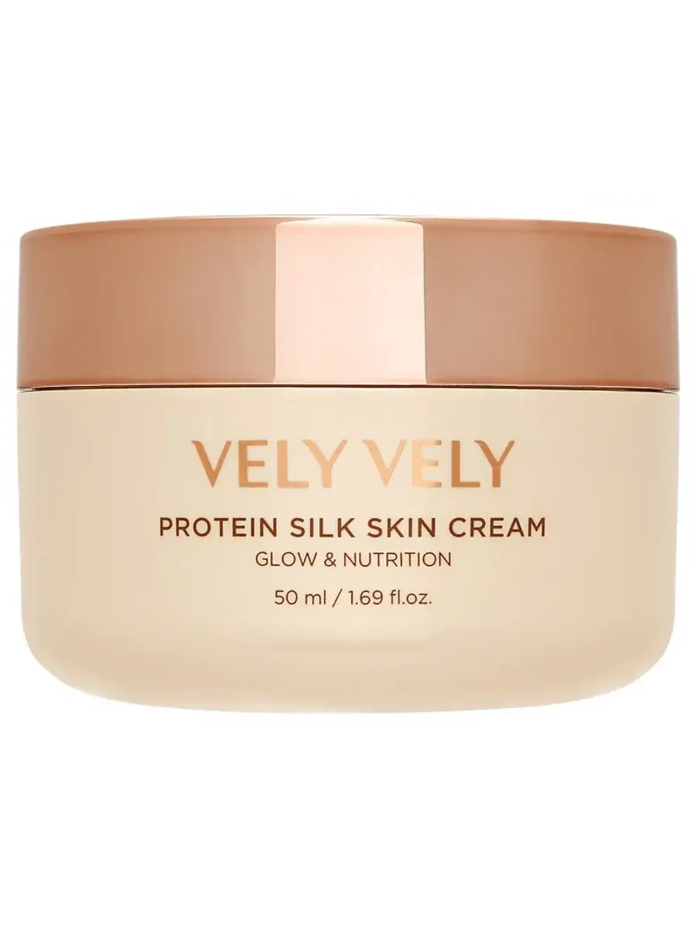 Vely Vely Крем с молочными протеинами и шелком Protein Silk Skin Cream 50 мл