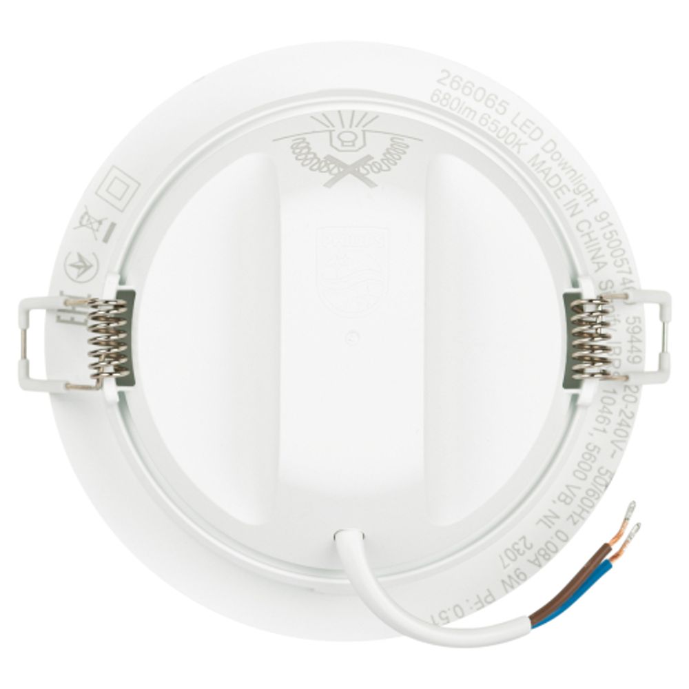 Светильник светодиодный встраиваемый Philips 929003286402 MESON 9Вт 6500K 220-240В D105 | Philips