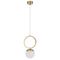 Подвесной светильник Crystal Lux Carolina SP1 V1 BRASS