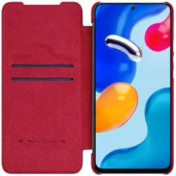 Кожаный чехол-книжка Nillkin Leather Qin для Xiaomi Redmi Note 11S