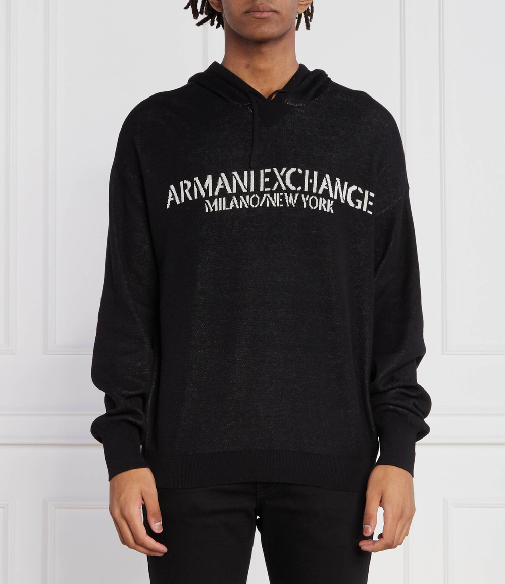 Худи Armani Exchange - черный(6RZM6D ZM3CZ)