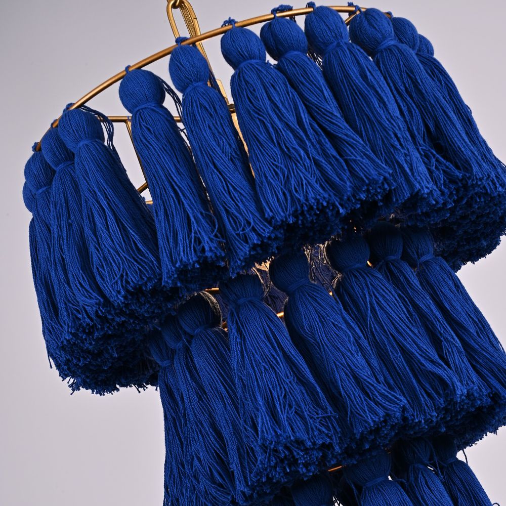 Подвесной светильник TASSEL Синий