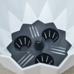 Кашпо Геометрия 2,2л, белый