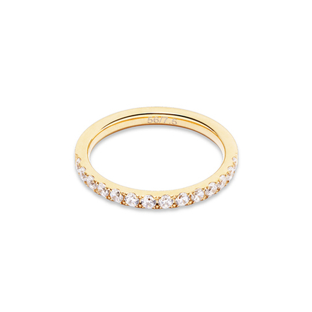 Кольцо Coeur de Lion Crystal-Gold 0146/40-1816 54