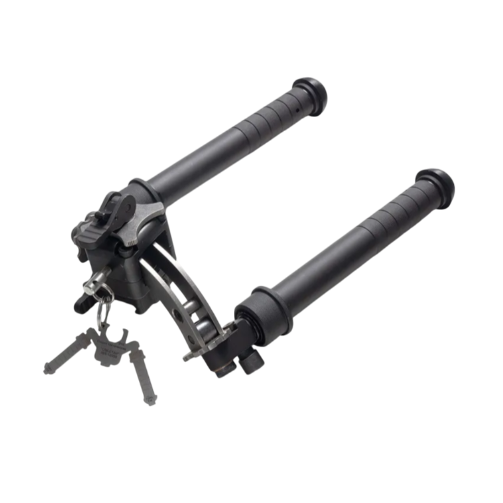 Сошки тактические, модель 30/5-120/250 (аналог Atlas BT35-NC5). Высота 12,5-25 см, на Weaver быстросъемные, поворотные, СПК-СТАН