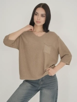 Кофта вязанная тонкая 9932-ДК