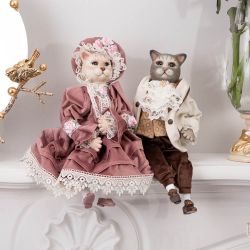 Кукла коллекционная Кот Клаус