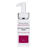 Рестуктурирующая маска Beauty Style Taurine & Resveratrol Anti Age plus 120мл