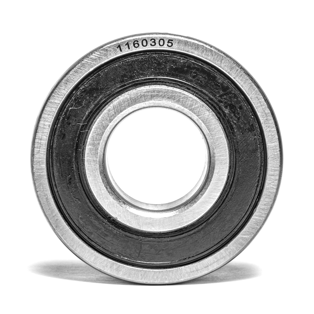 Подшипник шариковый радиальный однорядный с односторонним уплотнением, 25х62х21 мм (маховик дв. ММЗ, водяной насос КамАЗ)