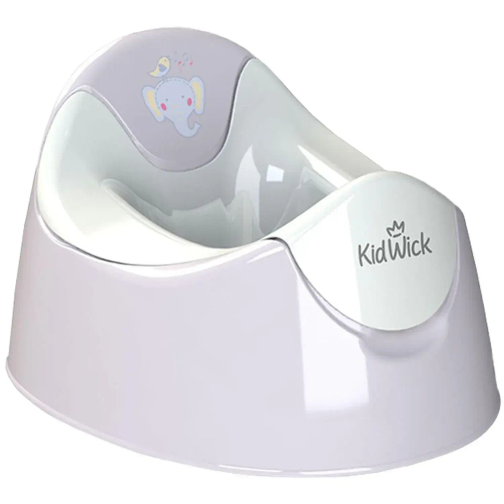 Горшок туалетный Kidwick МП Трио, серый/белый