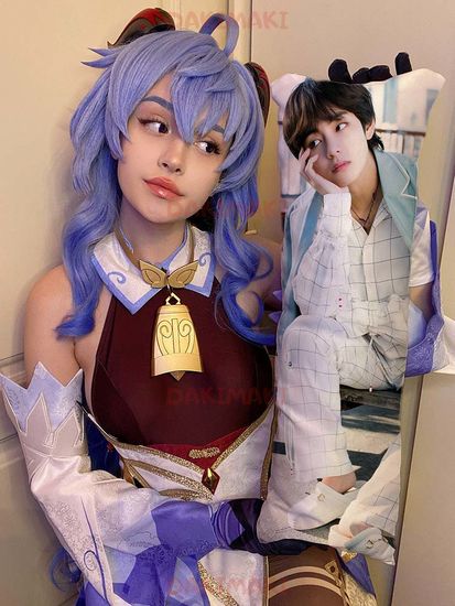 Мини дакимакура Ким Тхэхен Ви из БТС | BTS арт. M1079, 60х20 см