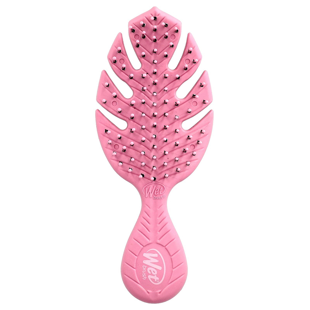 Wet Brush, Go Green, средство для расчесывания волос, розовый, 1 кисть
