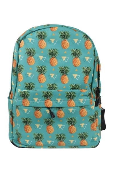 Рюкзак молодежный "Ананасы" 40*30*17см, 1 отд., карман, боковые карманы